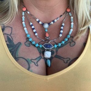 Turkish Delight Bib Necklace